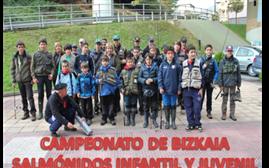 CAMPEONATO DE BIZKAIA DE SALMÓNIDOS INFANTIL Y JUVENIL 2.013