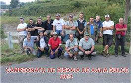 CAMPEONATO DE BIZKAIA DE AGUA DULCE HOMBRES 2.013