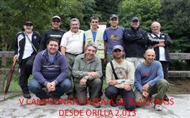 V CAMPEONATO BIZKAIA DE BLACK BASS DESDE ORILLA 2.013